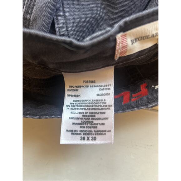 Dickies Black Flex Fit Cargo Pants 36X30 Work Pants - Picture 13 of 15